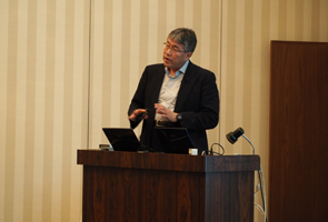 Invited talk by Prof. Takahiro Hanyu (Tohoku Univ.) 