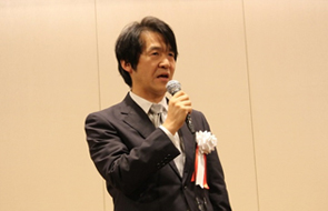 Organization representative address by Prof. Takafumi Aoki, Vice-President of Tohoku Univ.
