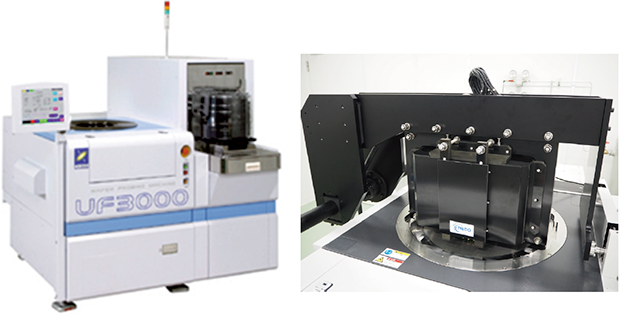 Developing full-auto prober (left) and semi-auto prober (right) for testing MRAM