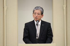 Welcome address by Prof. Susumu Satomi (President, Tohoku Univ.)