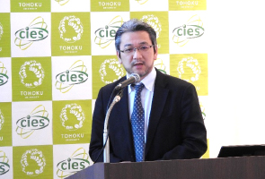 Progress report by Deputy Director Shoji Ikeda (CIES, Tohoku University)