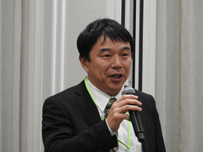 Speech by General Manager, Tadashi Ikejiri (Nissin Ion Equipment)