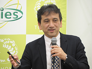 Progress report by Dr. Koji Izunome (Fellow Specialist, GWJ)