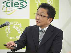 Progress report by Chief Engineer, Kenichi Nonaka (KEIHIN)