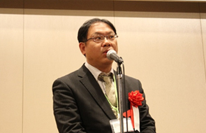 小浦 克之 経済産業省 技術政策企画室長による来賓祝辞