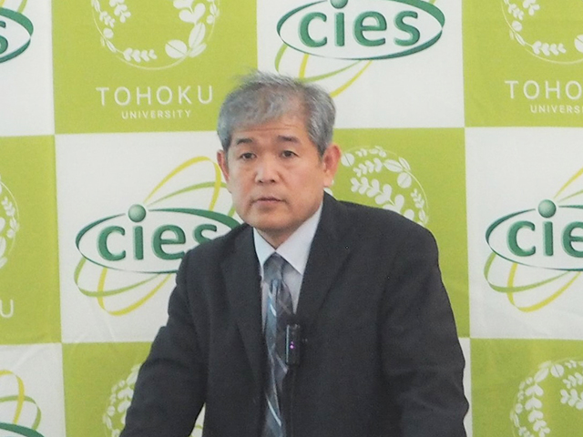 Assoc. Prof. Shuji Katoh (Tohoku Univ.)